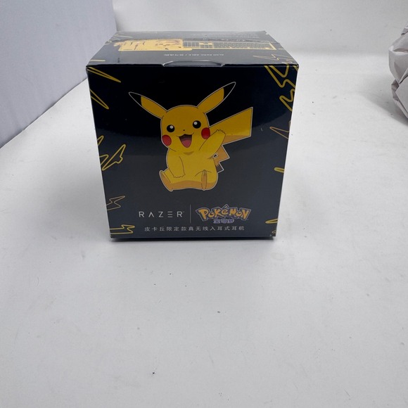 Razer Pokemon Pikachu Limited Edition Wireless Earbuds Poke Ball Charging Case